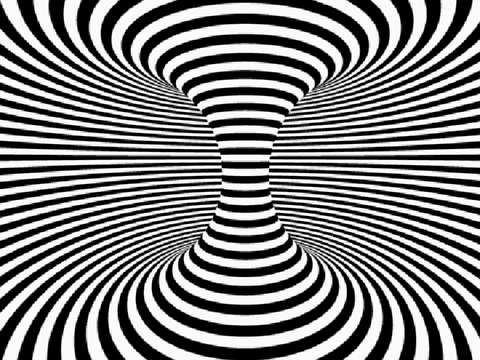 mushroom cloud optical illusion
