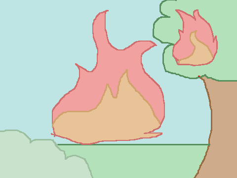 Bush fires (School Project) WIP