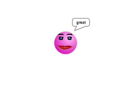 talk to the stupid/mean ball