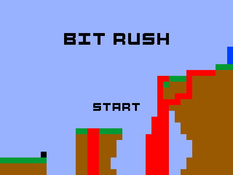  Bit Rush- A platformer