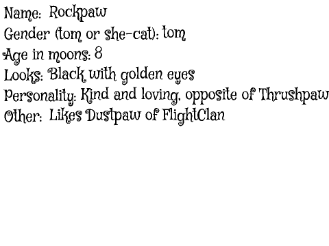MountainClan Bios