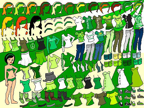 Go Green Dress Up