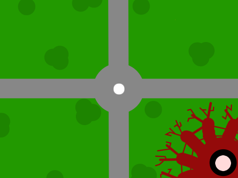 Run from the blobs! (dot chase 2)