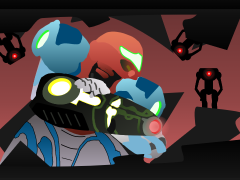 Metroid Dread Art.