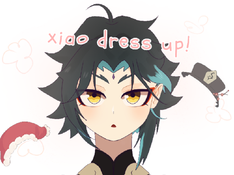 Xiao dress up!