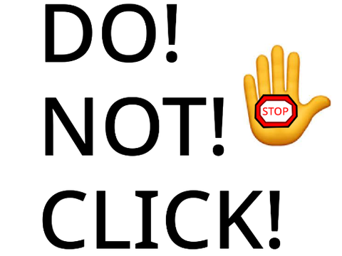 do not click on this project