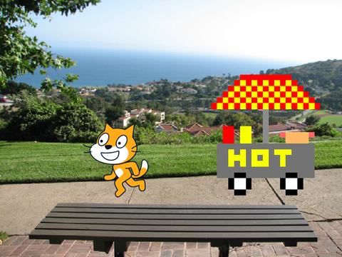 Get a hot dog