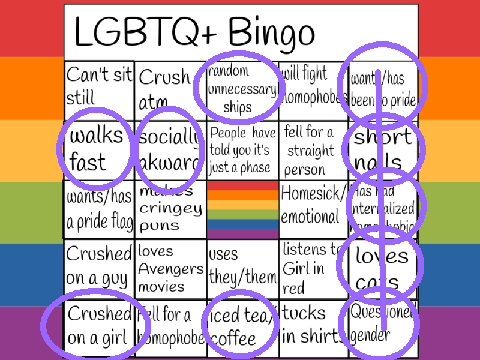 LGBTQ+bingo remix