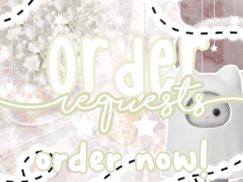 ✎ order requests folder ❞