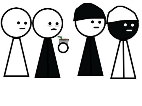 A few characters