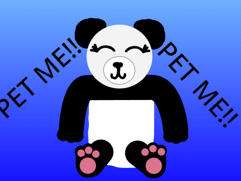 Pet the Panda Clicker Game