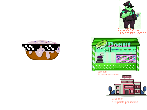 Donut clicker (demo)