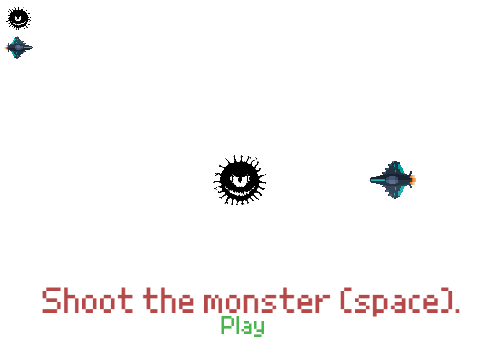 Shoot the monster