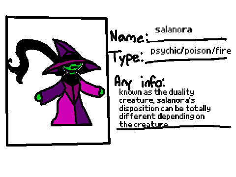 My Creature entry!