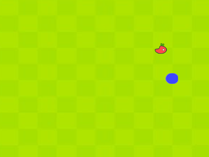 The snake game