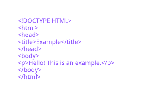 HTML Example