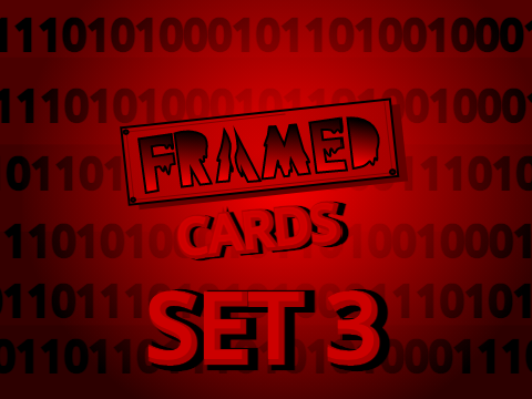 Framed Character Cards || Set 3