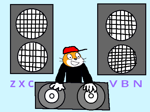 DJ cat