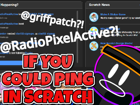 If you could ping in Scratch... || #Animations