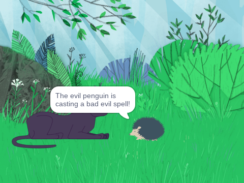 Hedgehog and Panther's adventure