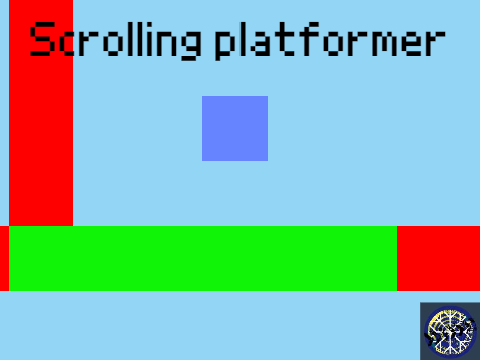Scrolling platformer