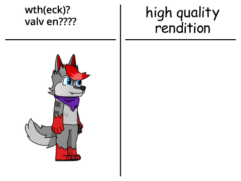 stupid wolf idiot