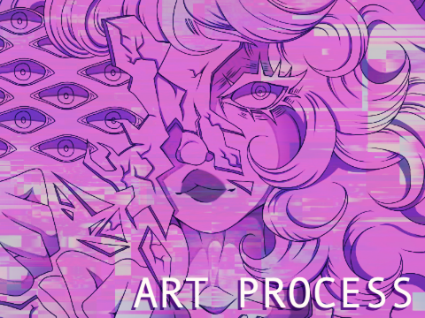 eyes: Art Process