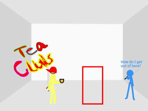Add you OC drink tea with Ken