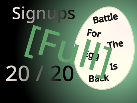 BFTEIB [Signups] [20 / 20] [Full]