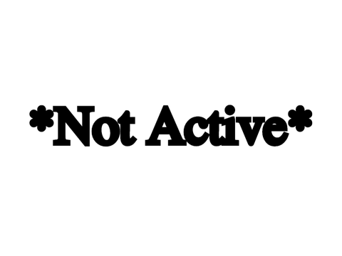 *Not Active*