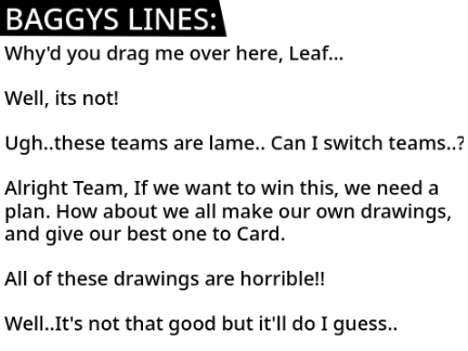 baggy lines
