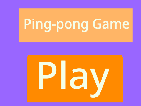 Ping pong game DONT PLAY!!!