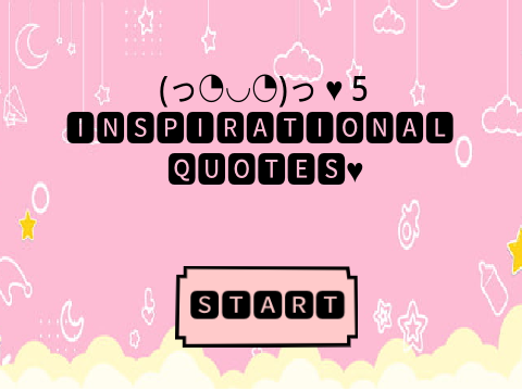 5 Inspirational Quotes ♥| honey_future
