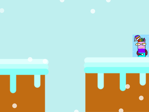 WINTER - A Mobile Friendly Platformer but with my Christmas pfp