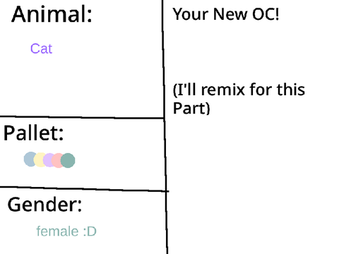 Wolffly’s OC Generater! remix