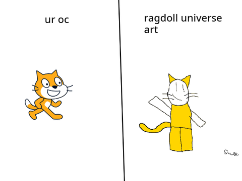 give me ur OC(s) and i will make roblox ragdoll universe art!