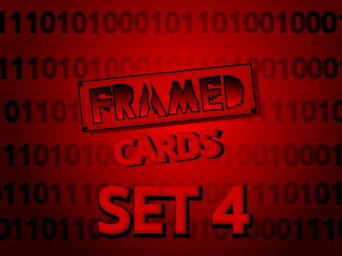 Framed Character Cards || Set 4