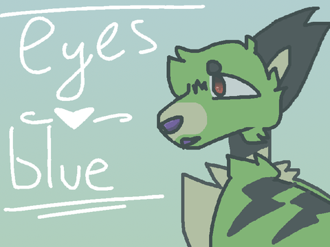 eyes blue - vent animation meme
