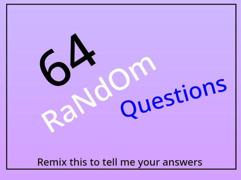 64 random questions!