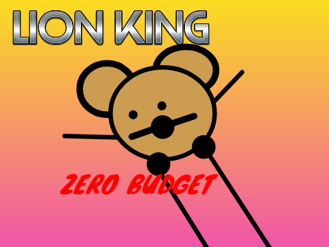The lion king zero budget