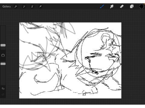 Light ‘ wolf fan art w.I.p