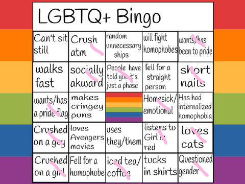 LGBTQ+bingo remix