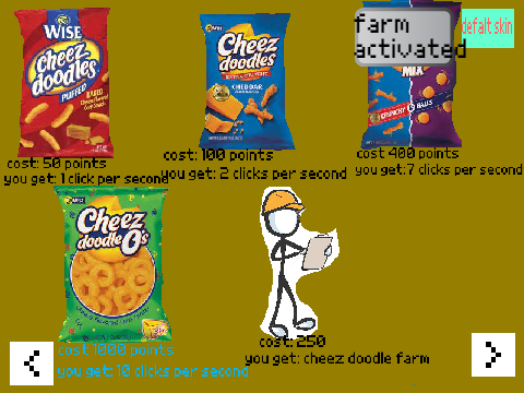 Cheez Doodle Clicker 1.0
