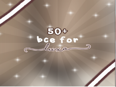 50+ bce for Luxa