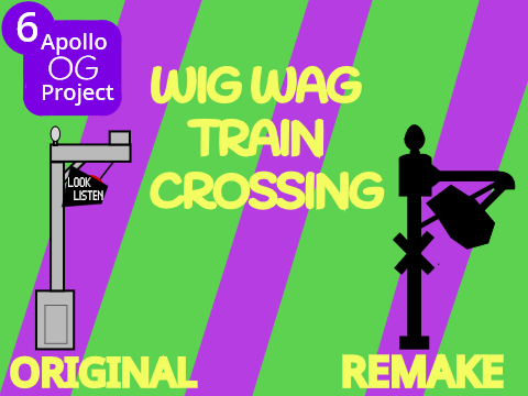 (#6) Wig Wag Train Crossing - OG Project Remake