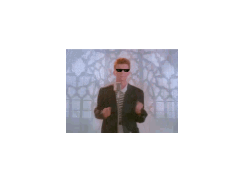 rick roll but 10000x faster