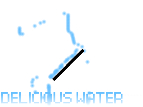 (water physics) delicious water