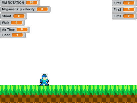 MegaMan Sprite Demo