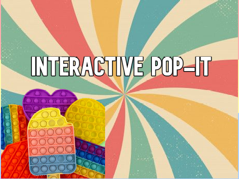 Interactive Pop-it 