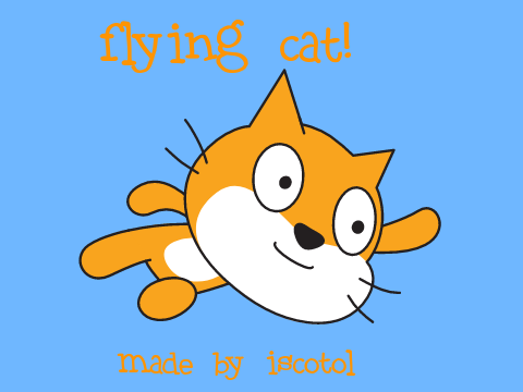 flying cat